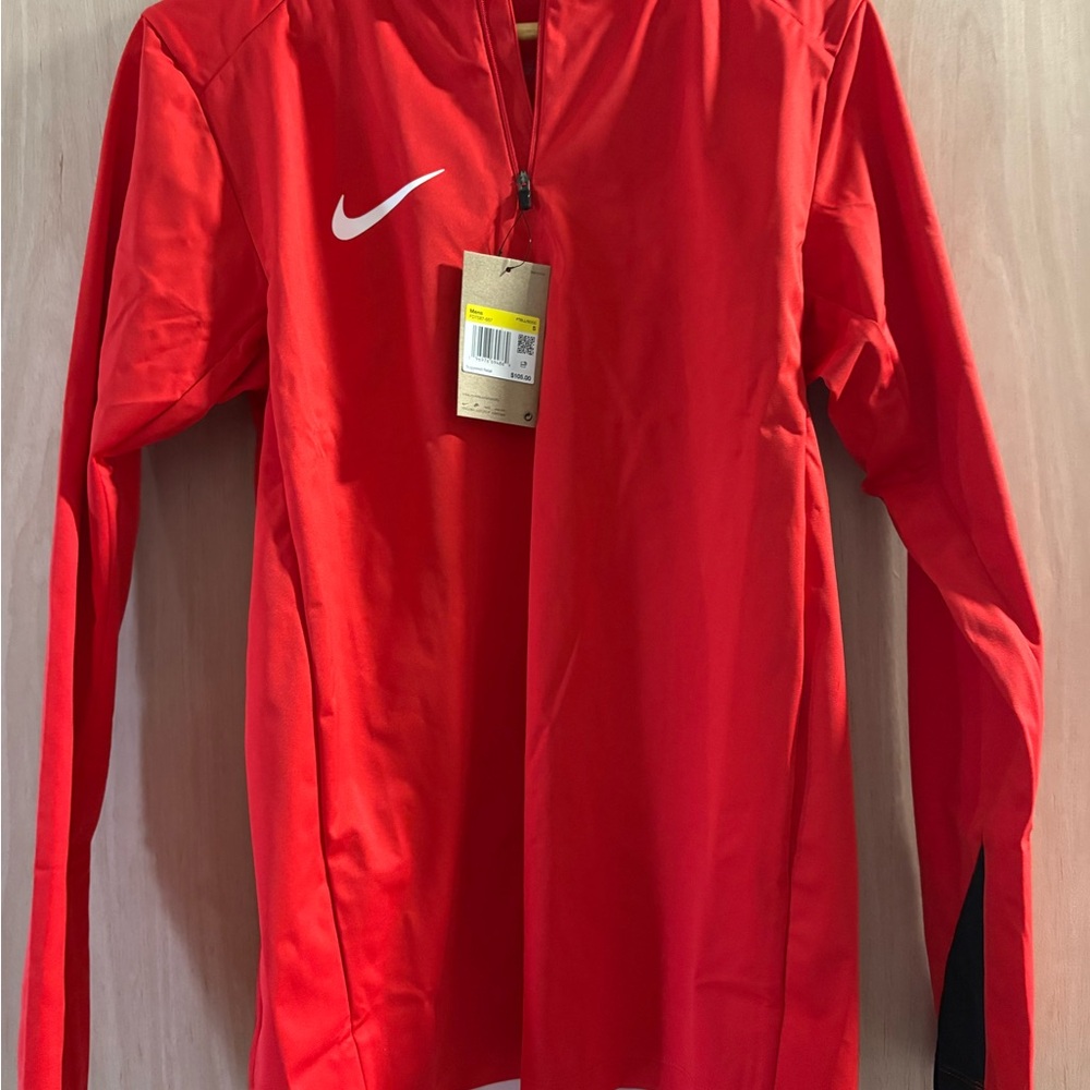 Nike Red Long Sleeve Athletic Top storm fit. Brand new men’s size small
